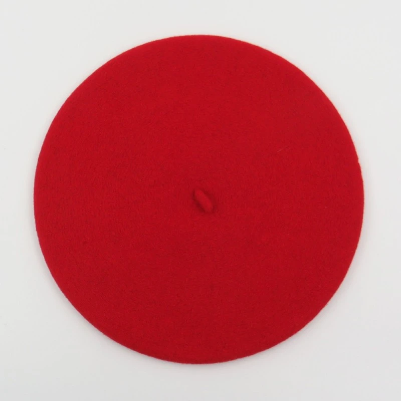 Béret En Laine Rouge - Le Béret Français – Image 4