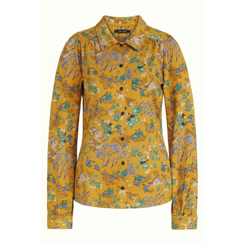 Chemisier Tangerine Bonsai Ecovero - King Louie – Image 2