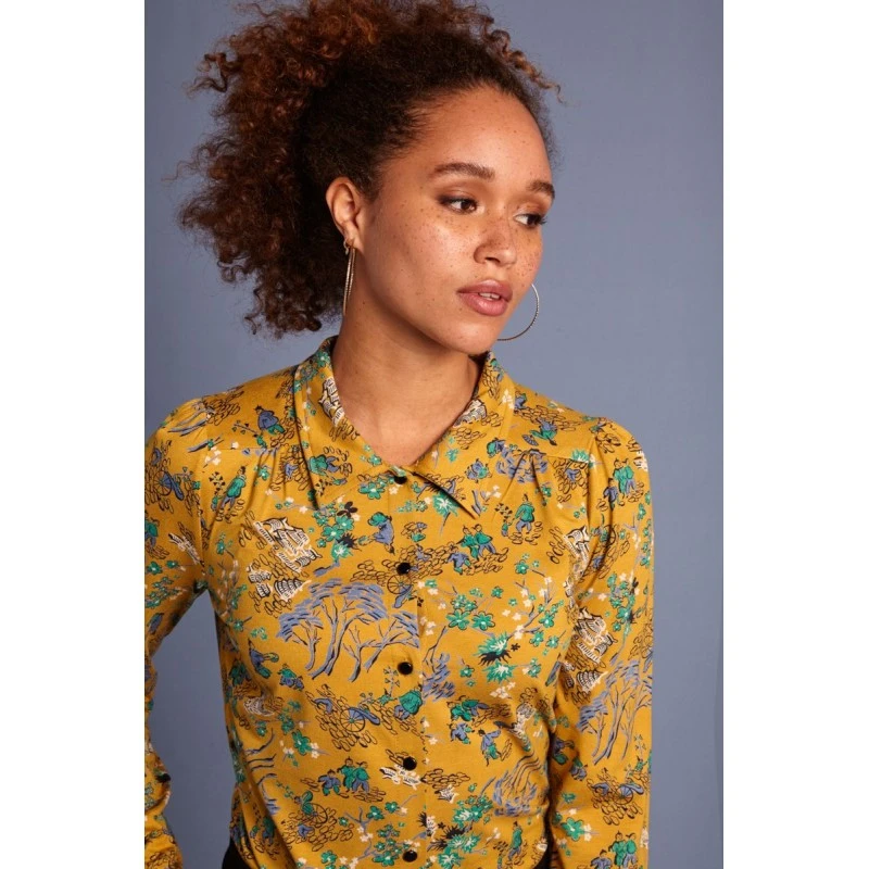 Chemisier Tangerine Bonsai Ecovero - King Louie