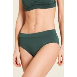 Culotte En Tencel Dark Green - Tranquillo