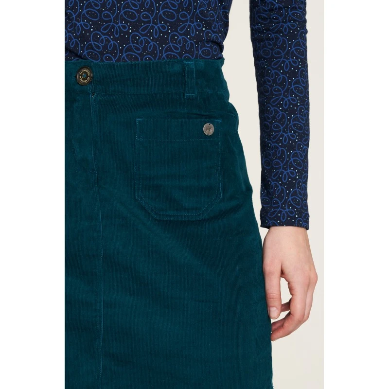 Jupe En Velours Côtelé De Coton Bio- Tranquillo – Image 4
