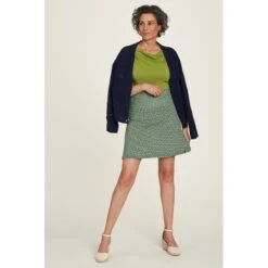 Jupe Imprimée En Coton Bio - Tranquillo