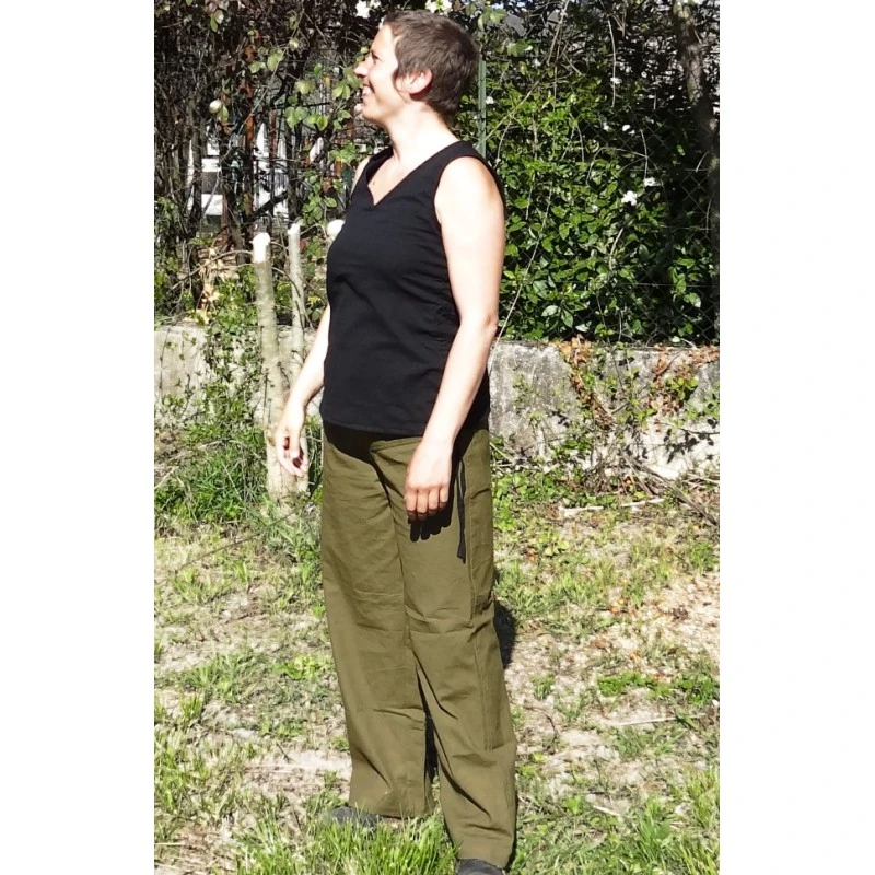 Pantalon Minicig En Coton Bio - Yak Hotel â Image 3