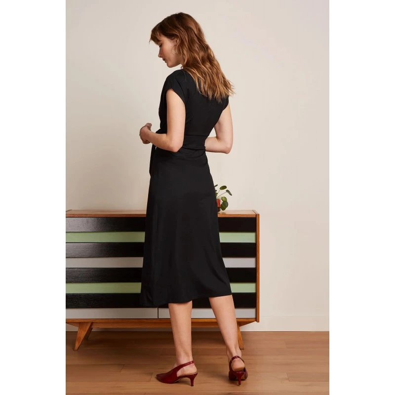 Robe Noire Classique En Viscose Ecovero De Lenzing - King Louie – Image 2