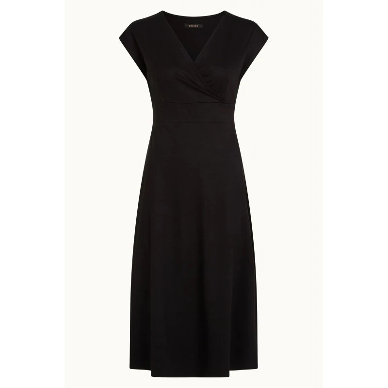 Robe Noire Classique En Viscose Ecovero De Lenzing - King Louie – Image 5