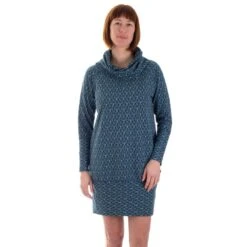 Robe Pilar Zig Zag Sweater En Coton Bio - Froy And Dind