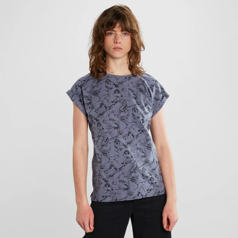 T-Shirt Visby Pencil Birds En Coton Bio - Dedicated