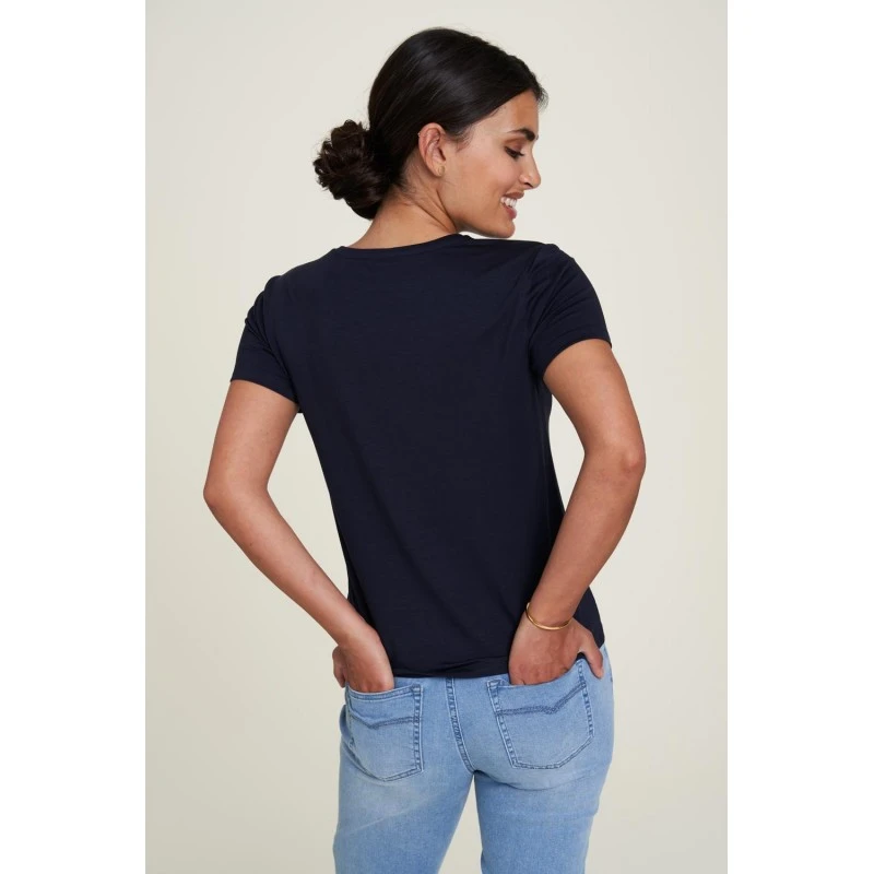 Tee-shirt En Tencel Souple Night - Tranquillo – Image 2