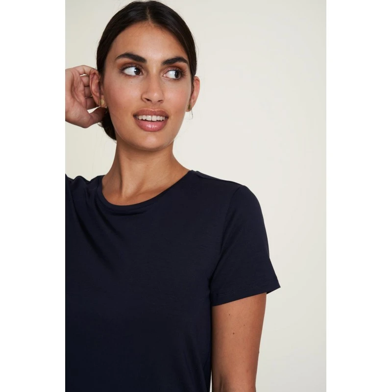 Tee-shirt En Tencel Souple Night - Tranquillo – Image 4