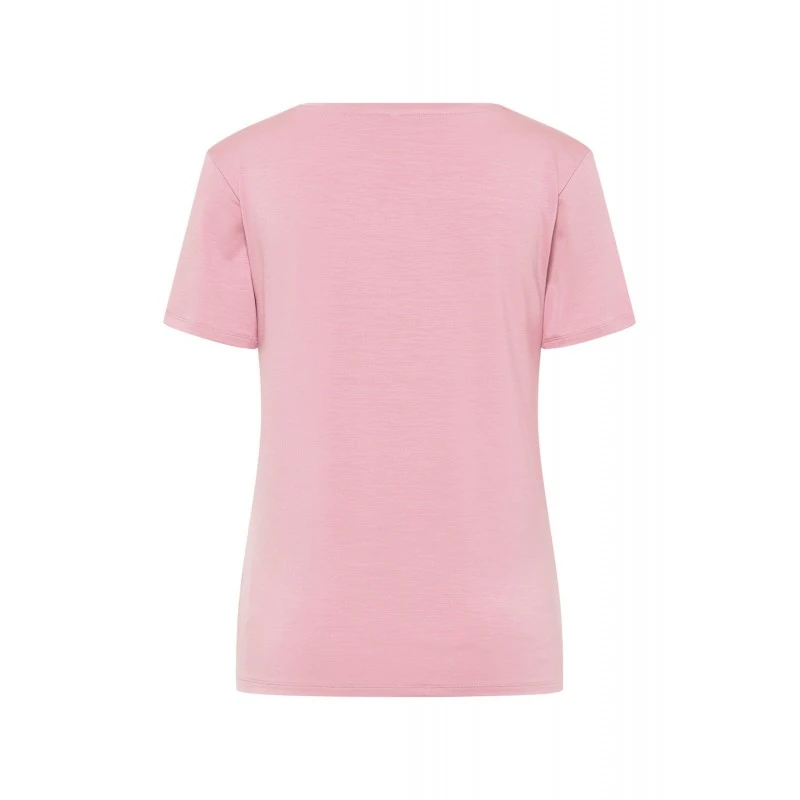 Tee-shirt En Tencel Souple Rose Vintage - Tranquillo â Image 6