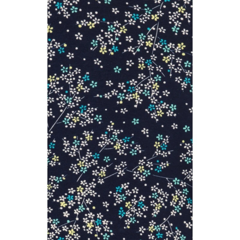 Top Diamond Frangipani Blue En Coton Bio - King Louie â Image 5