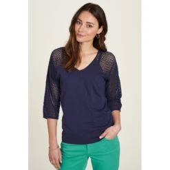 Top En Coton Bio Marine - Tranquillo